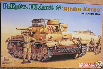 DRAGON 9032 Panzer 3 Ausf.G Afrika Corps IMPERIAL SERIES
