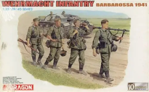 DRAGON 6180 Wehrmacht Infantry Barbarossa 1941