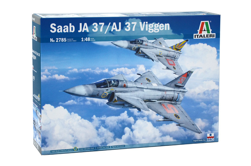 1/48 SAAB 37 Viggen - Super Decal Sheet Included