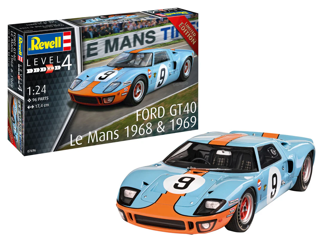 1/24 Ford GT 40 Le Mans 1968 & 1969