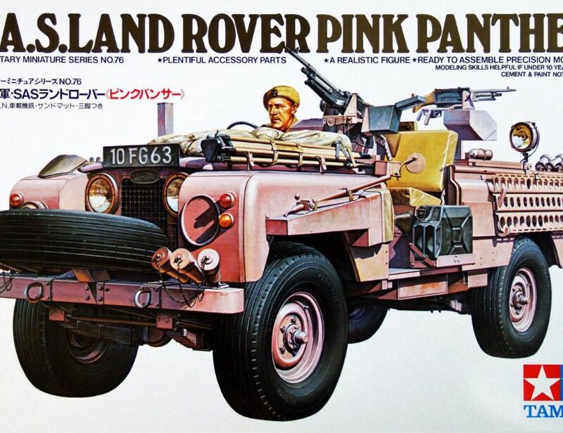 1/35 British SAS Land Rover "Pink Panther"
