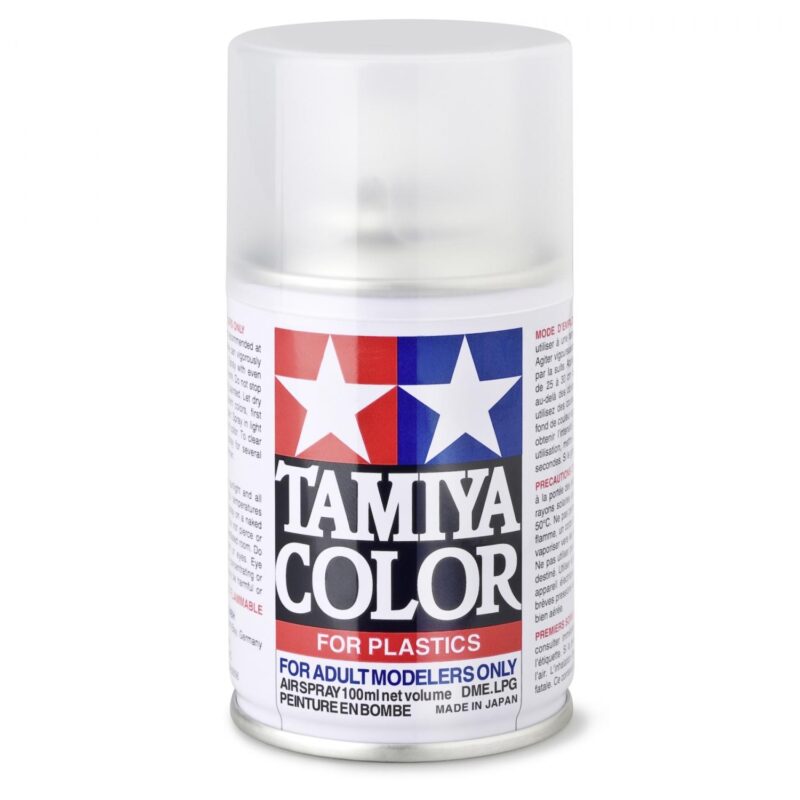 Tamiya TS-80 Flat Clear (Hard Plastic)